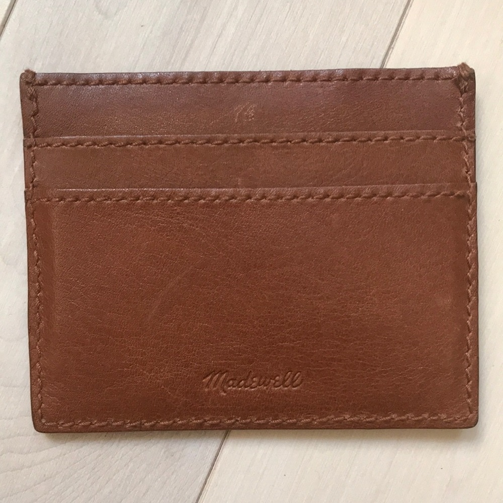COPY - MADEWELL LEATHER CARD WALLET